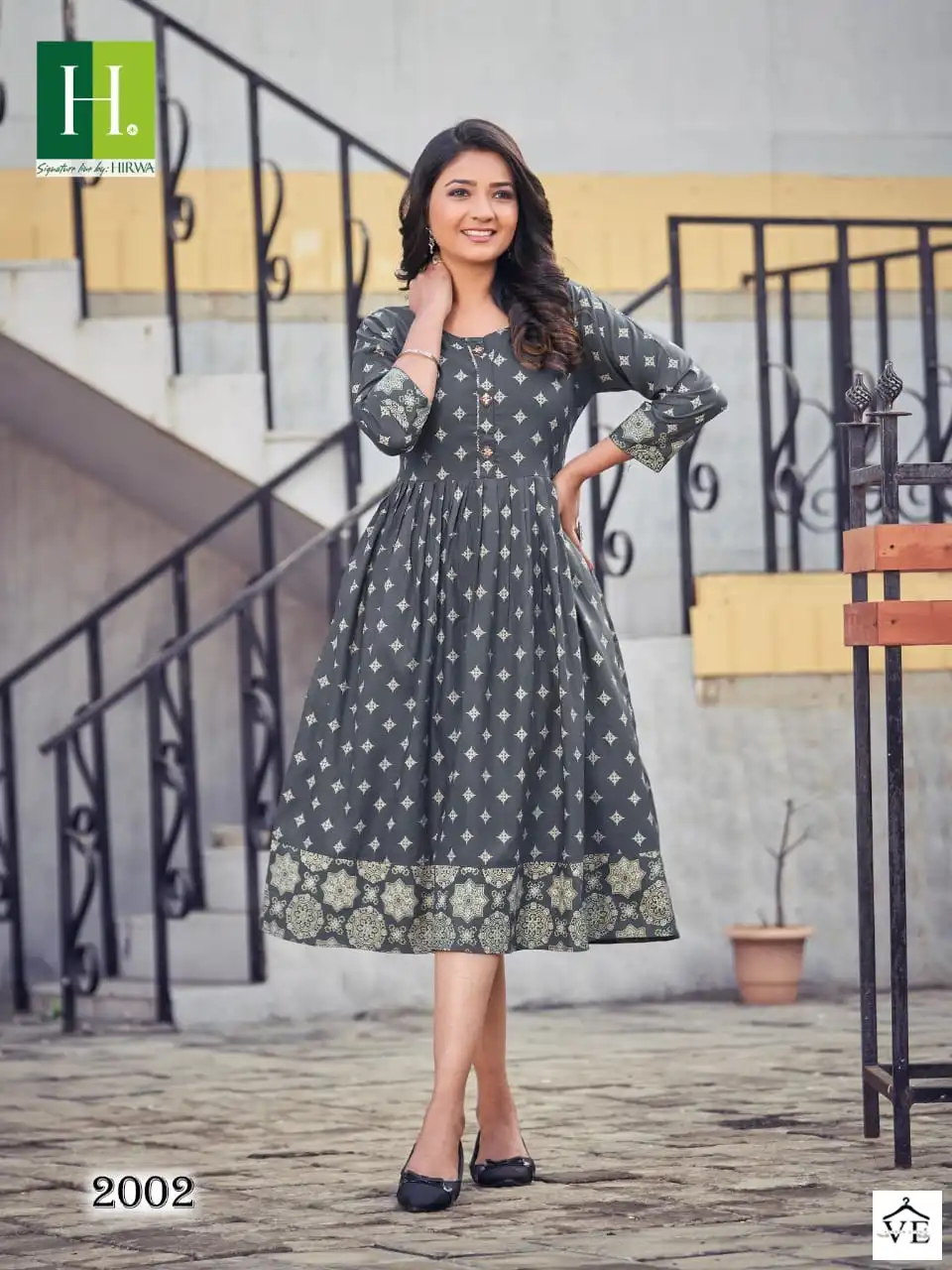 Hirwa Cadbury Vol 2 Heavy Quality Rayon Wholesale Kurti Catalog — Wholesale Kurtis, MPA wholesale from Surat - Gallery Image 4