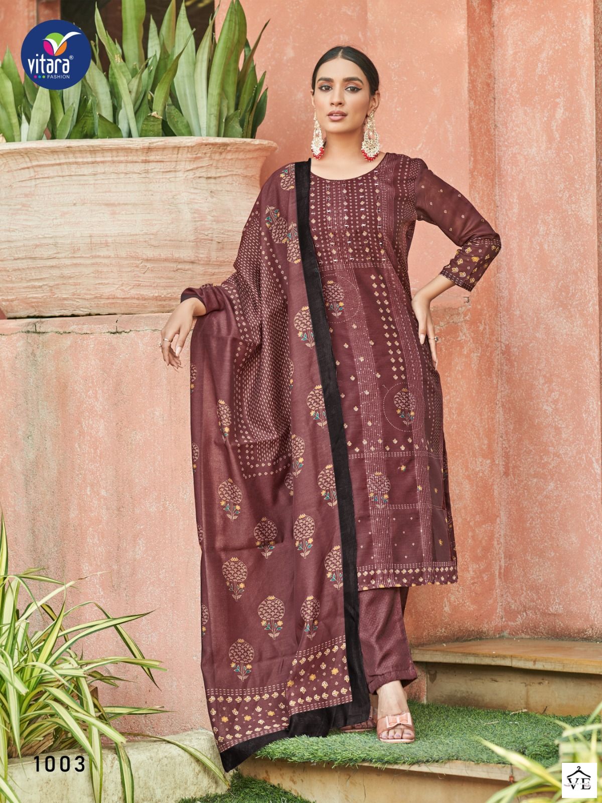 Vitara Fashion Canopus Viscose Wholesale Readymade Salwar Suit Catalog — Wholesale Salwar Suits, MPA wholesale from Surat - Gallery Image 3
