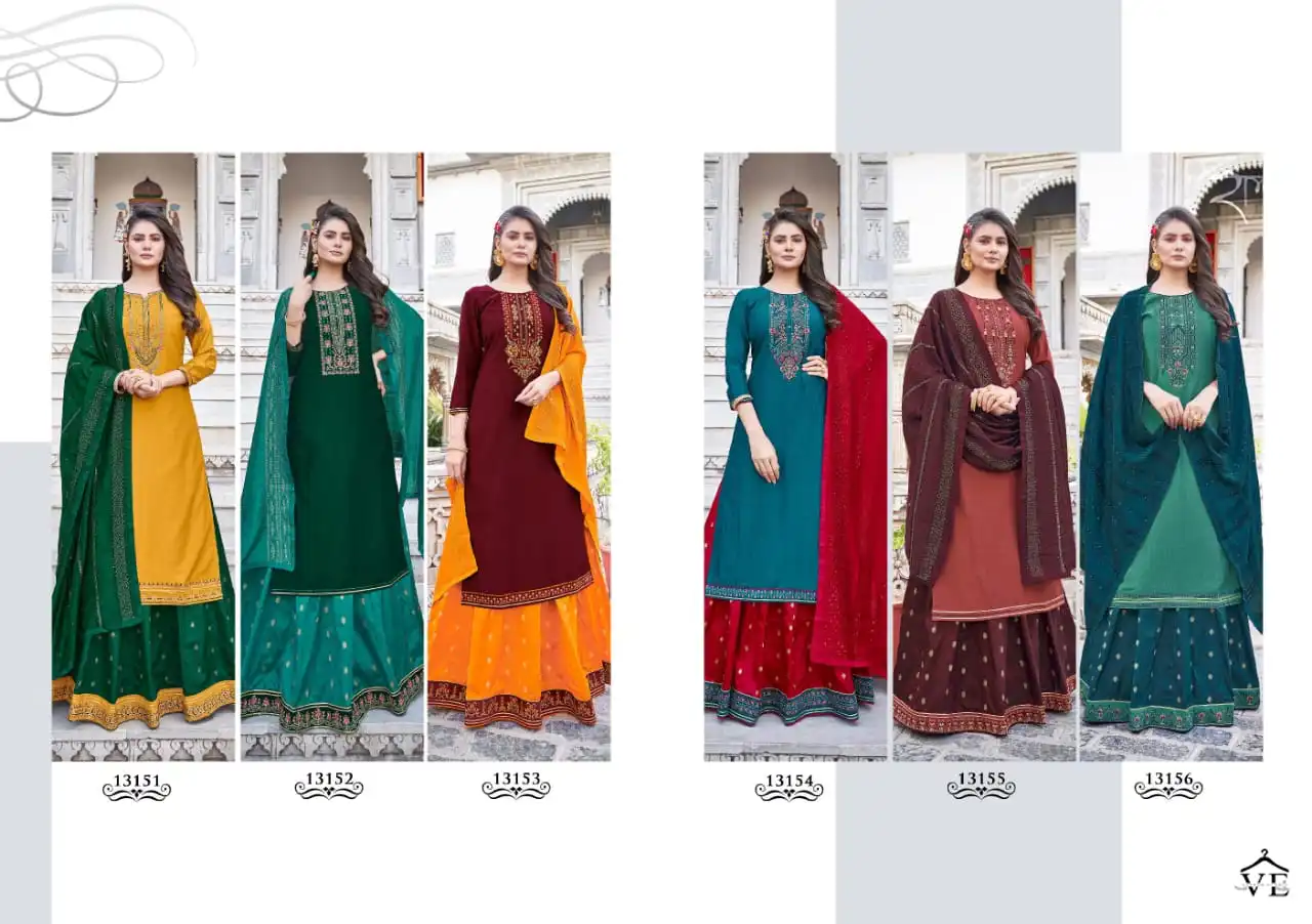 Kalaroop Carnival Vol 4 Parampara Silk Wholesale Readymade Salwar Suit Catalog — Wholesale Salwar Suits, MPA wholesale from Surat — view 7