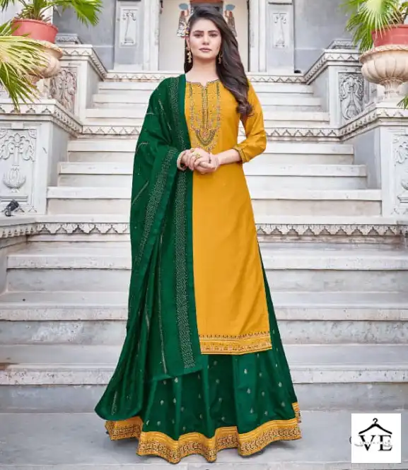 Kalaroop Carnival Vol 4 Parampara Silk Wholesale Readymade Salwar Suit Catalog — Wholesale Salwar Suits, MPA wholesale from Surat — view 1