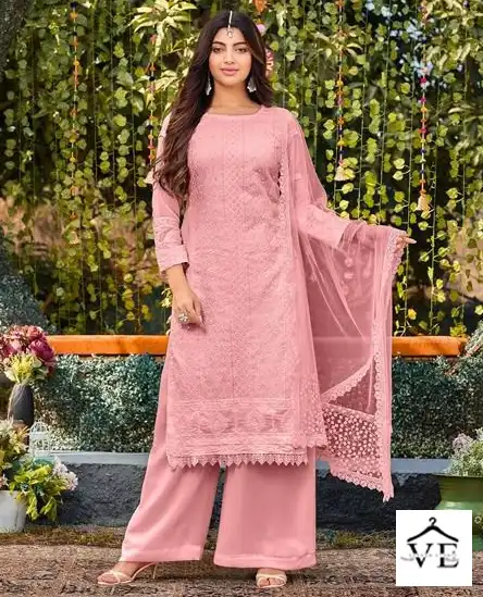 Mrudangi Celebration Colour Edition Heavy Faux Georgette Wholesale Designer Suits Catalog — Wholesale Salwar Suits, MPA wholesale from Surat — view 1