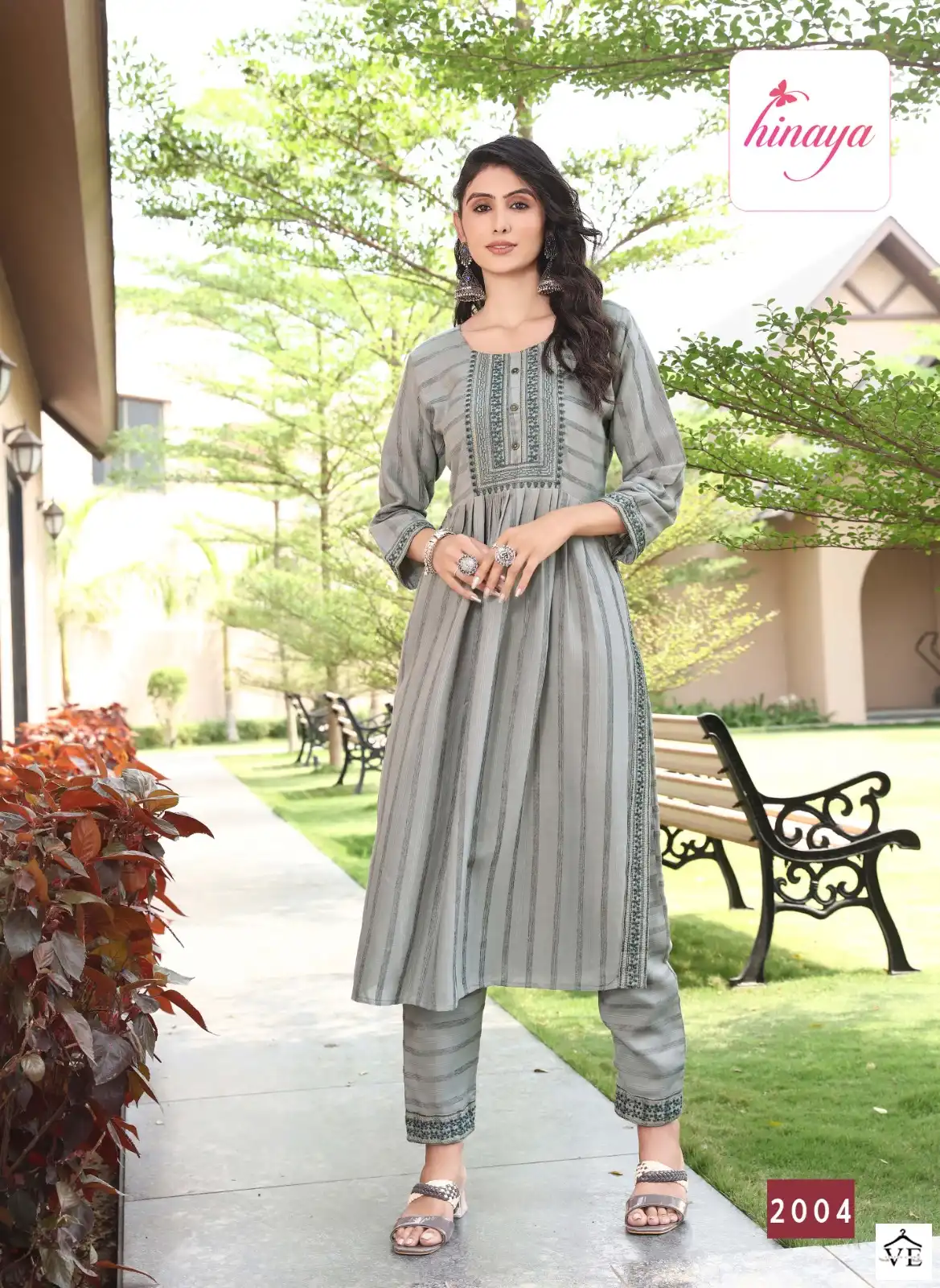 Hinaya Chahek Vol-2 Rayon Textured Wholesale Kurti Catalog — Wholesale Kurtis, MPA wholesale from Surat - Gallery Image 2
