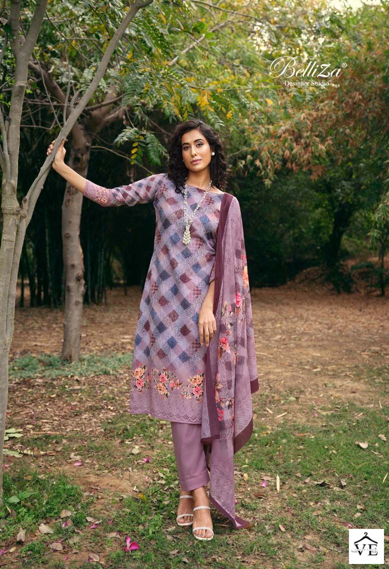 Belliza Designer Chunri Cotton Wholesale Pakistani Salwar Suit Catalog — Wholesale Salwar Suits, MPA wholesale from Surat - Gallery Image 3