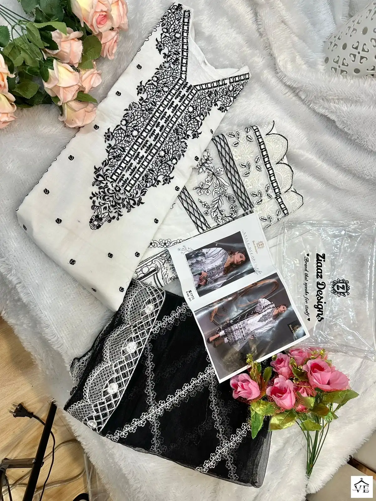 Ziaaz 200 Cotton Wholesale Pakistani Suit — Wholesale Salwar Suits, MPA wholesale from Surat — view 5