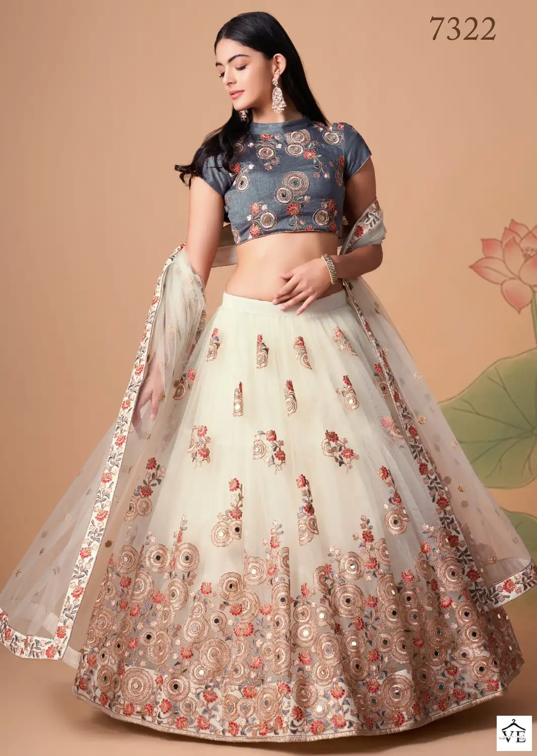 Zeel 7322 Net Wholesale Bridal Lehenga Catalog — Wholesale Lehenga, MPA wholesale from Surat — view 5