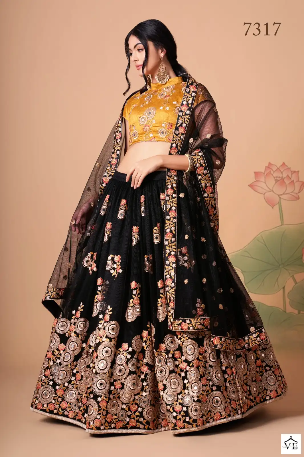 Zeel 7317 Net Wholesale Bridal Lehenga — Wholesale Lehenga, MPA wholesale from Surat - Gallery Image 2