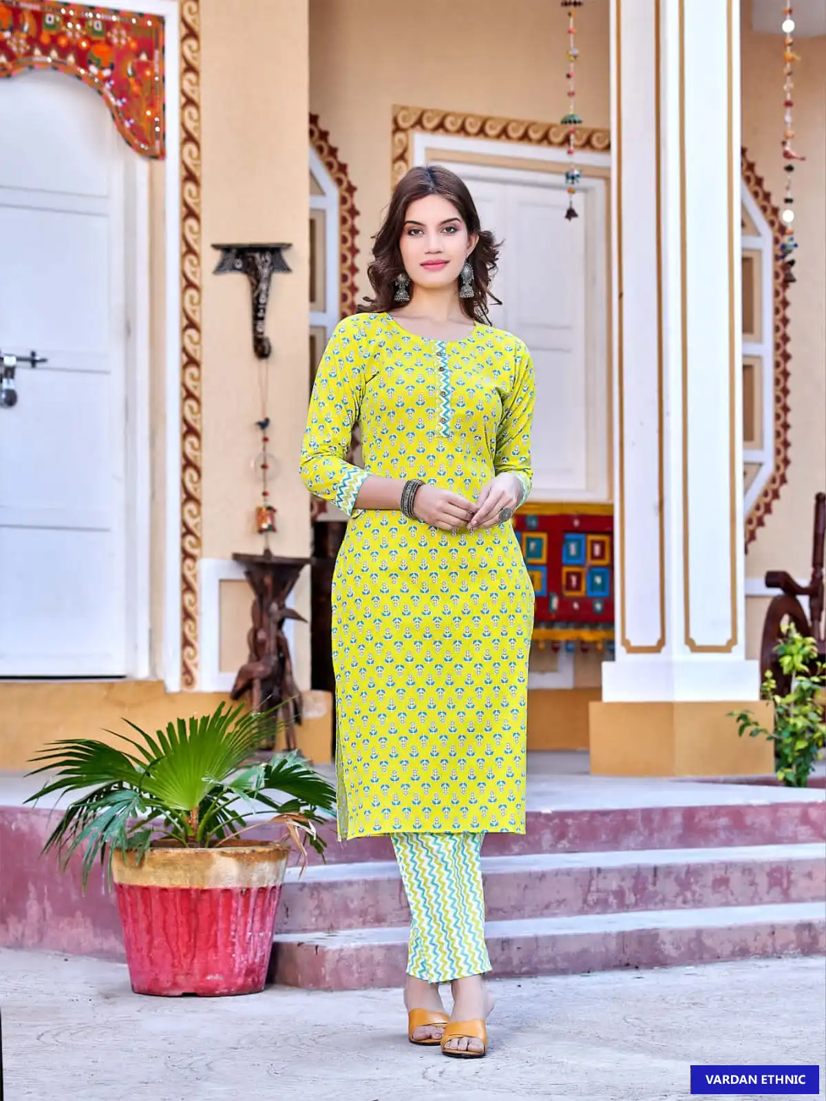 Tips & Tops Cotton Candy Vol 4 Cotton Wholesale Kurti With Bottom Catalog — Wholesale Kurtis, MPA wholesale from Surat - Gallery Image 3
