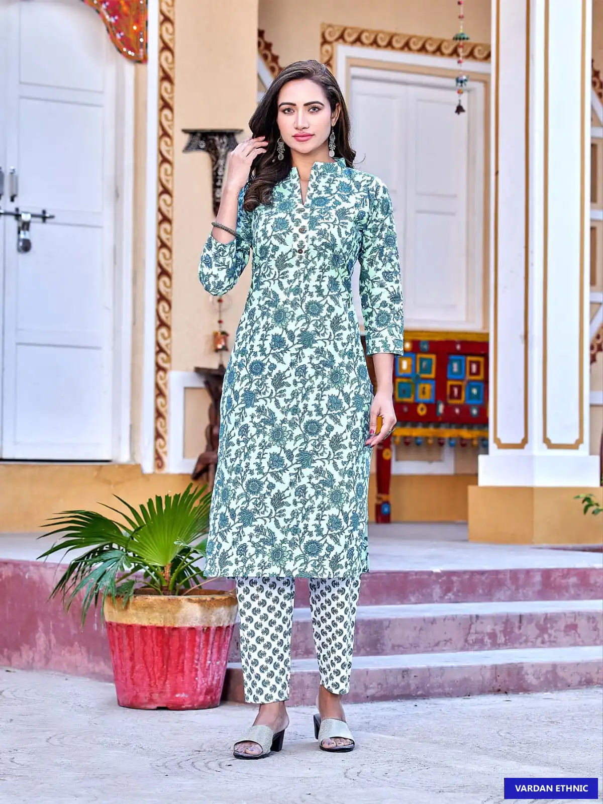 Tips & Tops Cotton Candy Vol 4 Cotton Wholesale Kurti With Bottom Catalog — Wholesale Kurtis, MPA wholesale from Surat - Gallery Image 4