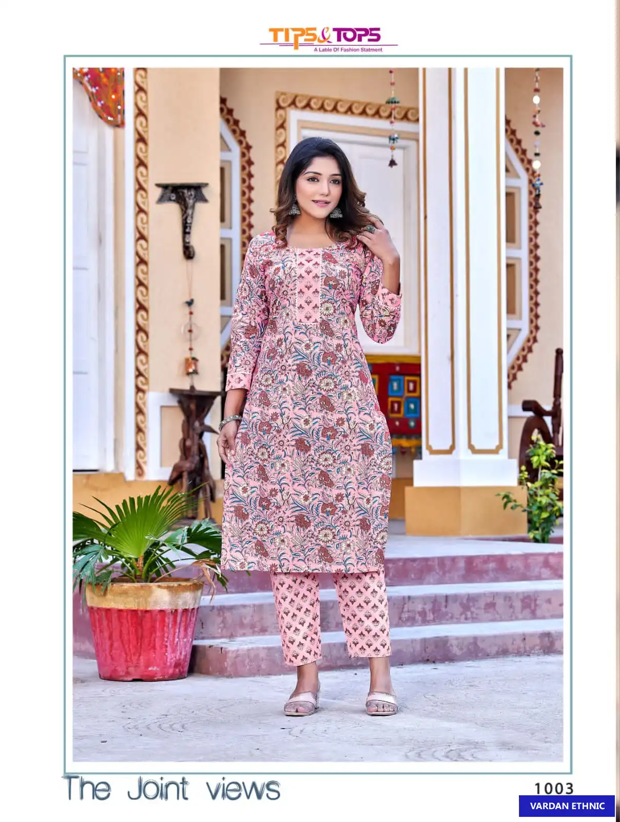 Tips & Tops Cotton Candy Vol 4 Cotton Wholesale Kurti With Bottom Catalog — Wholesale Kurtis, MPA wholesale from Surat - Gallery Image 5