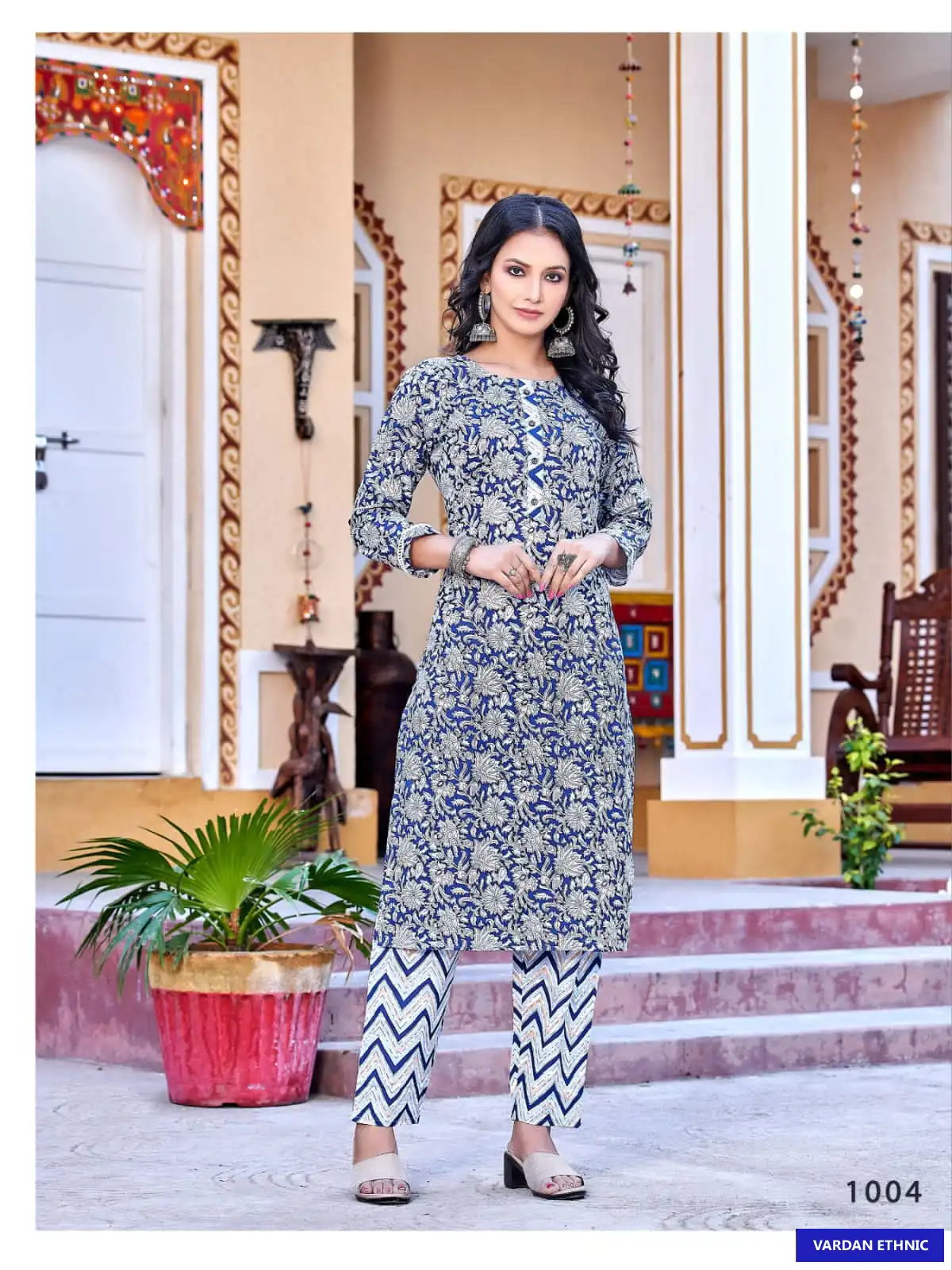 Tips & Tops Cotton Candy Vol 4 Cotton Wholesale Kurti With Bottom Catalog — Wholesale Kurtis, MPA wholesale from Surat - Gallery Image 6