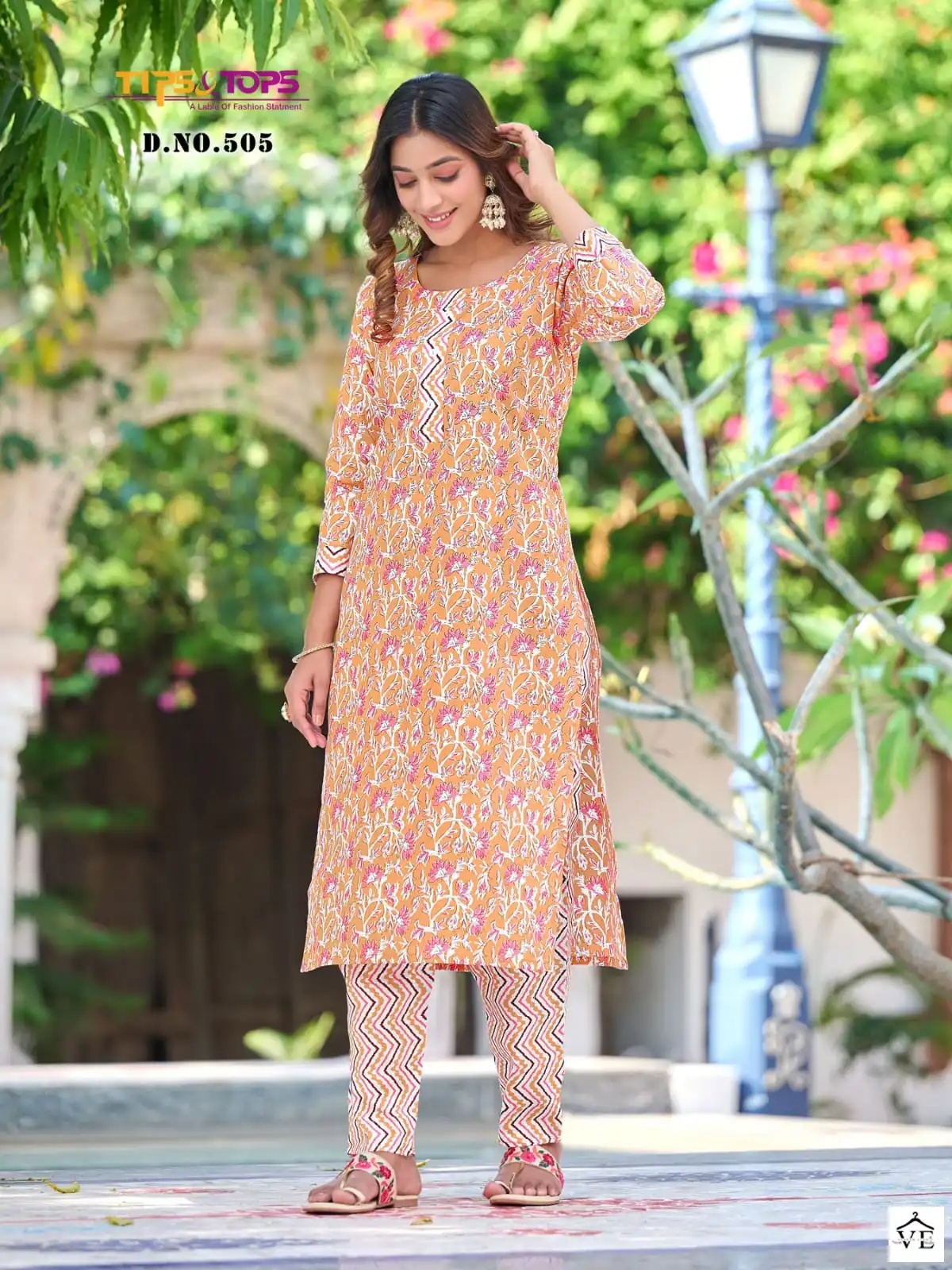Tips & Tops Cotton Candy Vol 5 Cotton Wholesale Kurti With Pant Catalog — Wholesale Kurtis, MPA wholesale from Surat - Gallery Image 6