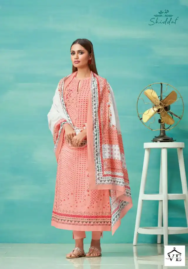 Shiddat Crosstitch Cotton Lawn Wholesale Salwar Suit Catalog — Wholesale Salwar Suits, MPA wholesale from Surat - Gallery Image 10