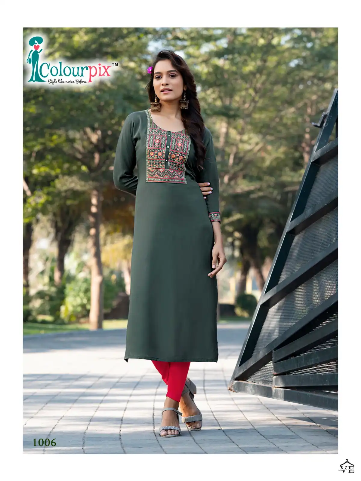 Colourpix Candy Crush Vol 2 Heavy Slub Rayon Wholesale Kurti Catalog — Wholesale Kurtis, MPA wholesale from Surat — view 3