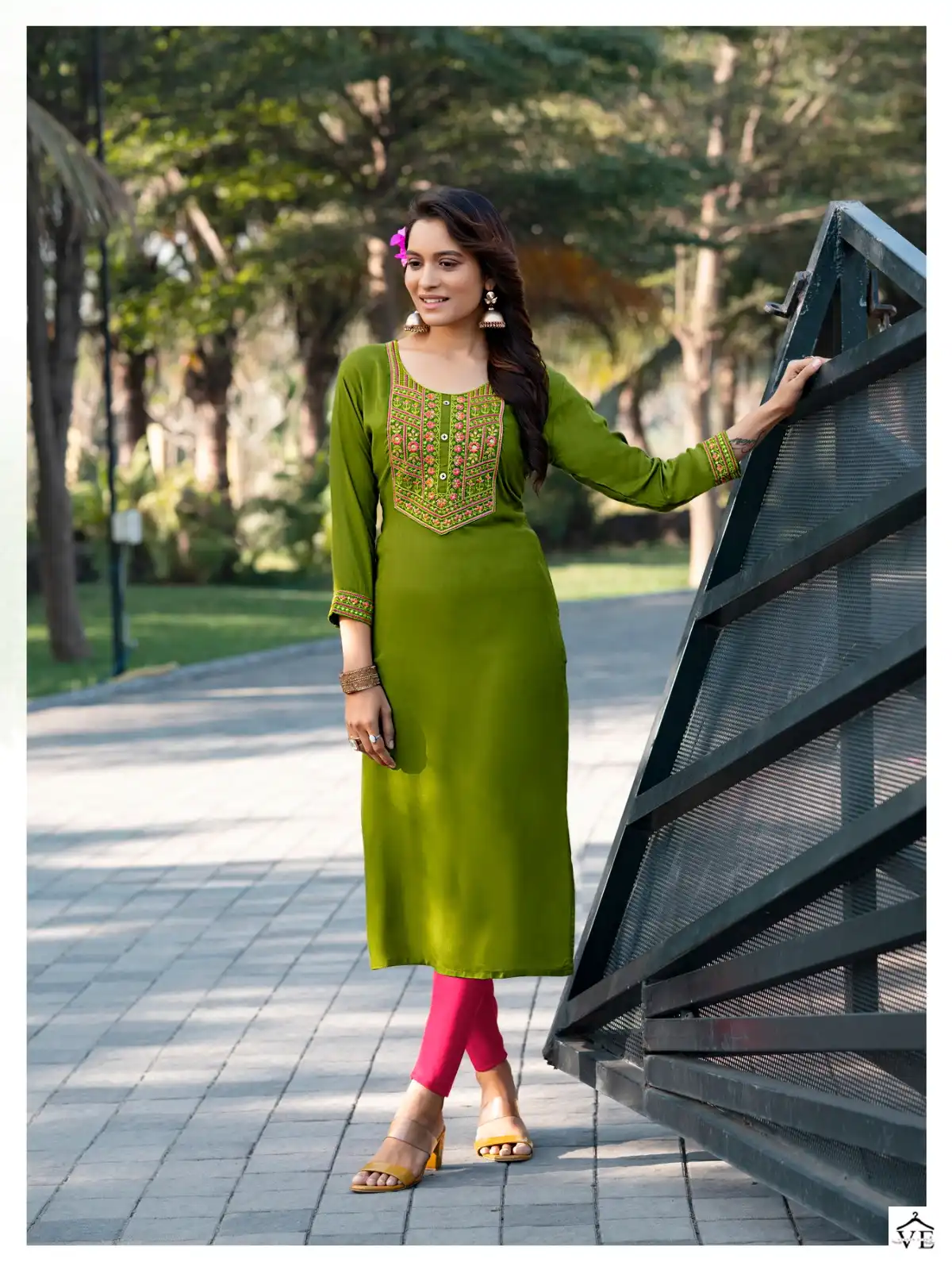 Colourpix Candy Crush Vol 2 Heavy Slub Rayon Wholesale Kurti Catalog — Wholesale Kurtis, MPA wholesale from Surat — view 4