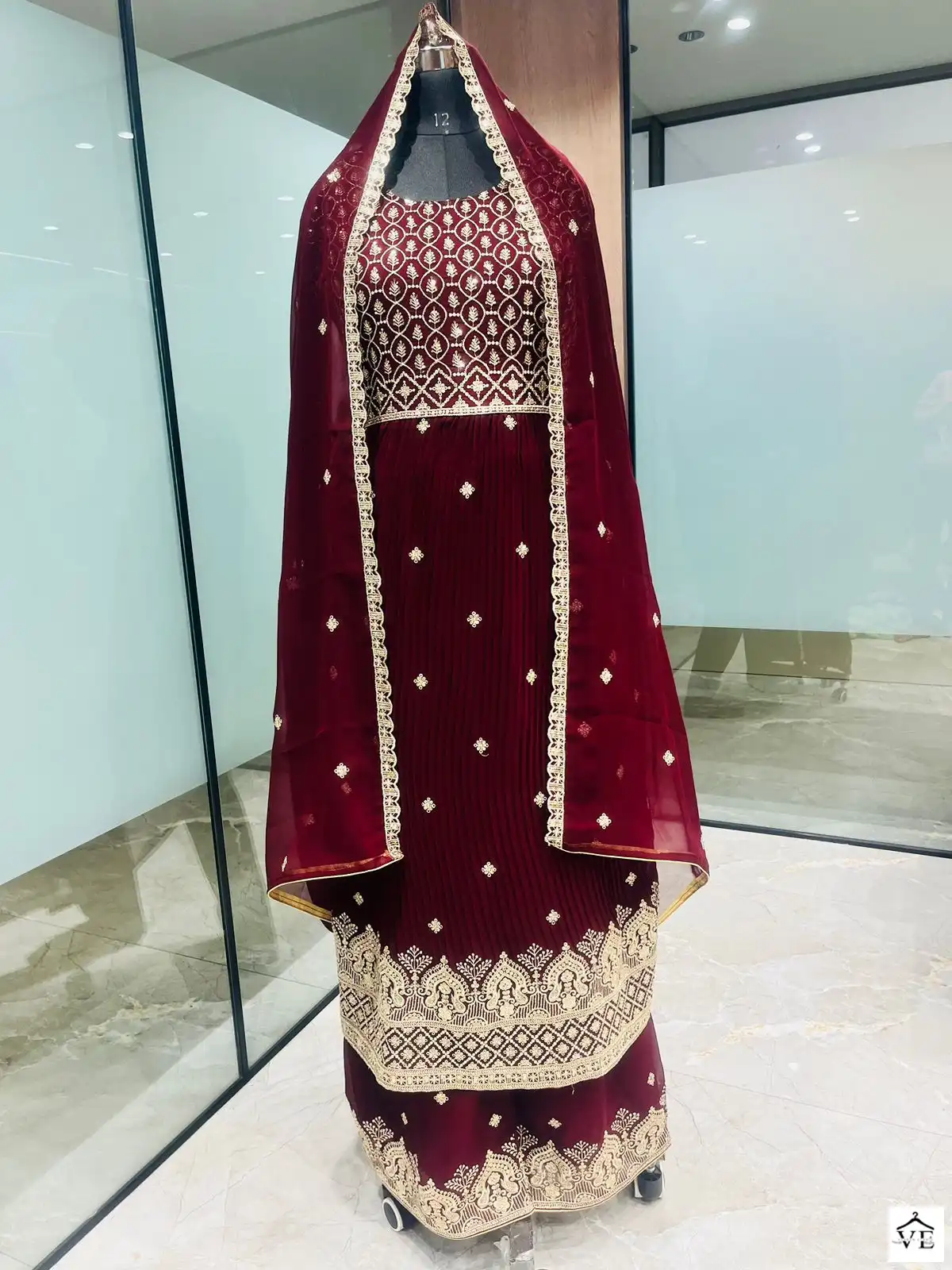 Utsav Suits Colour Chart 2 Georgette Wholesale Designer Suits Catalog — Wholesale Salwar Suits, MPA wholesale from Surat - Gallery Image 4