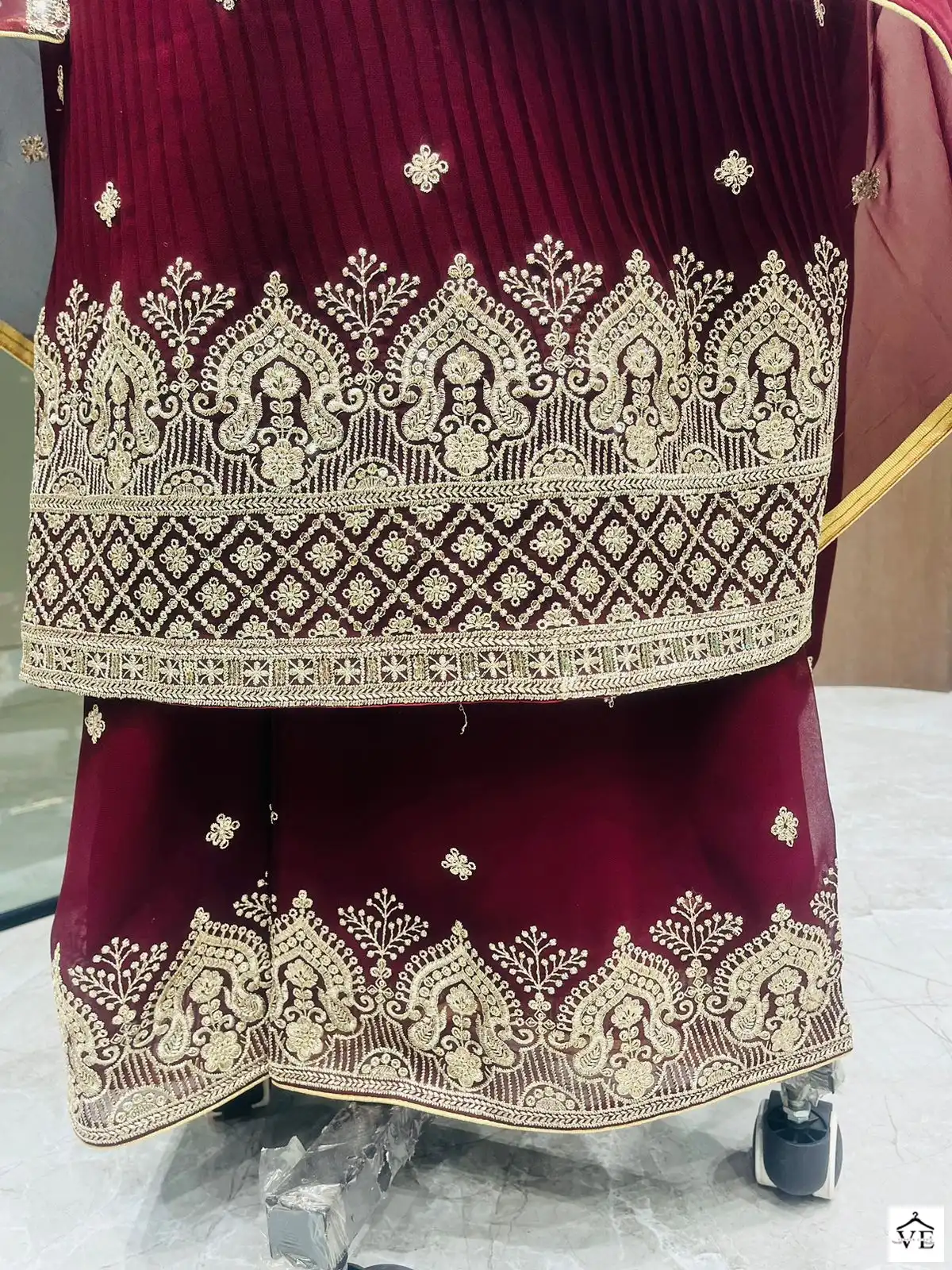 Utsav Suits Colour Chart 2 Georgette Wholesale Designer Suits Catalog — Wholesale Salwar Suits, MPA wholesale from Surat — view 5
