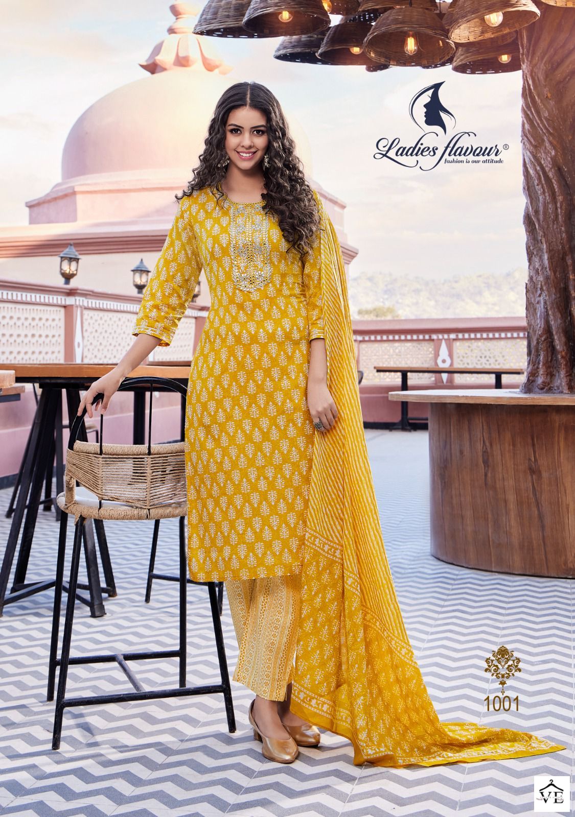 Ladies Flavour Dollar Vol 2 Cotton Wholesale Readymade Salwar Suitr Catalog — Wholesale Salwar Suits, MPA wholesale from Surat - Gallery Image 2