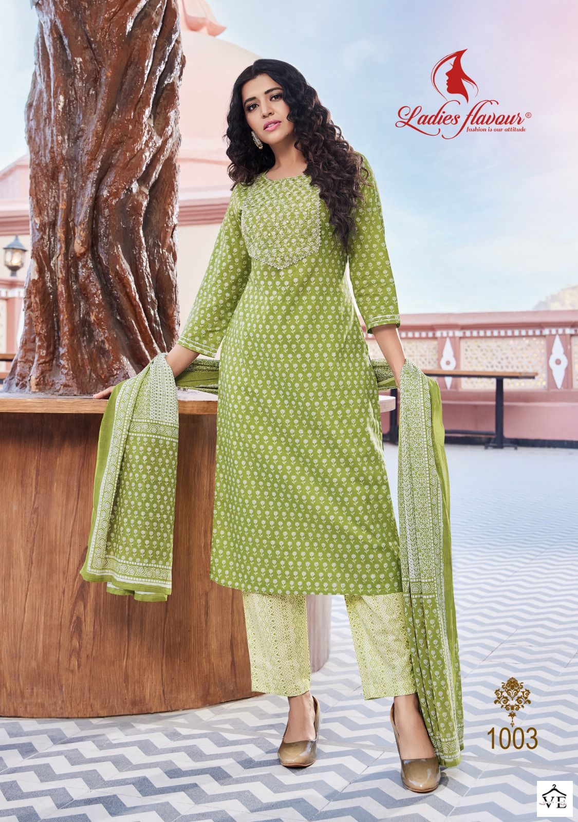 Ladies Flavour Dollar Vol 2 Cotton Wholesale Readymade Salwar Suitr Catalog — Wholesale Salwar Suits, MPA wholesale from Surat - Gallery Image 4