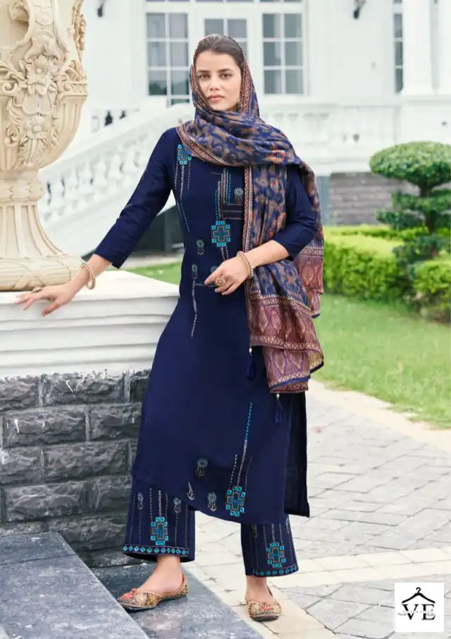 Sam & Tani Elora Pure Bsy Chinon Parampara Silk Wholesale Readymade Salwar Suit Catalog — Wholesale Salwar Suits, MPA wholesale from Surat - Gallery Image 3