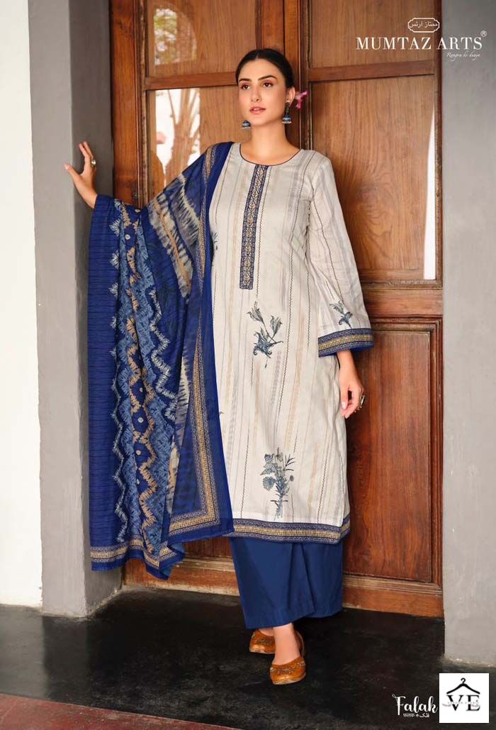 Mumtaz Arts Falak Lawn Cotton Wholesale Salwar Suit Catalog — Wholesale Salwar Suits, MPA wholesale from Surat - Gallery Image 2