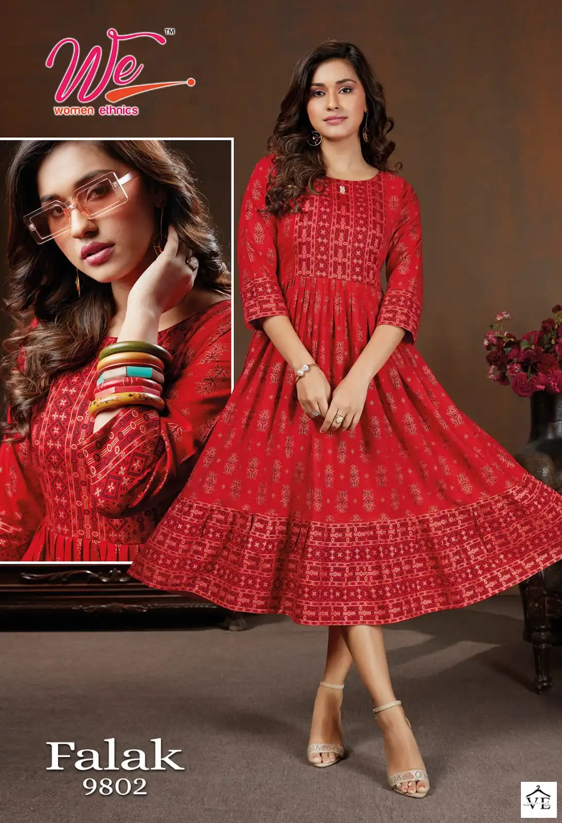We Falak Heavy Rayon Wholesale Kurti Catalog — Wholesale Kurtis, MPA wholesale from Surat — view 5