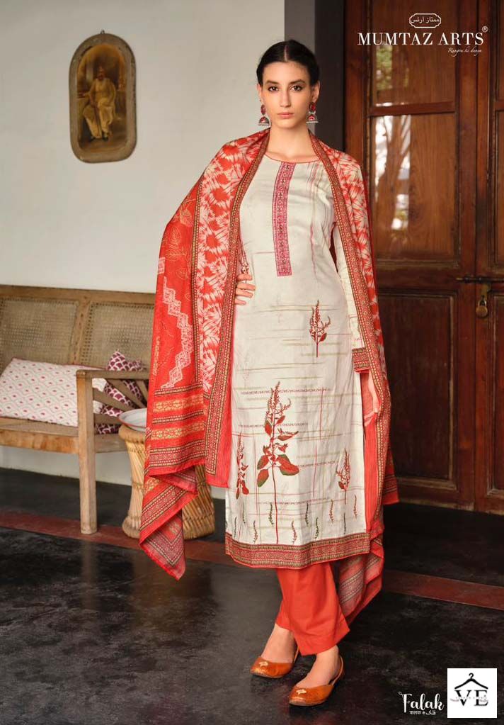 Mumtaz Arts Falak Lawn Cotton Wholesale Salwar Suit Catalog — Wholesale Salwar Suits, MPA wholesale from Surat - Gallery Image 3
