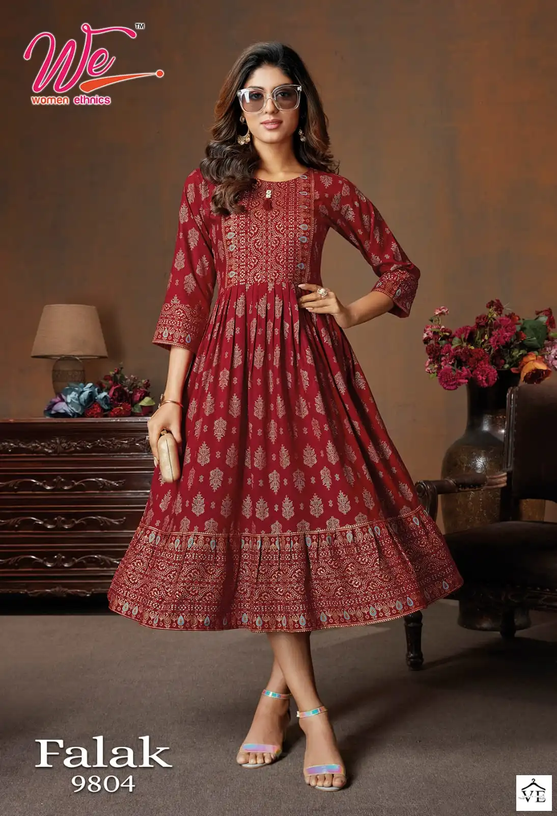 We Falak Heavy Rayon Wholesale Kurti Catalog — Wholesale Kurtis, MPA wholesale from Surat — view 6