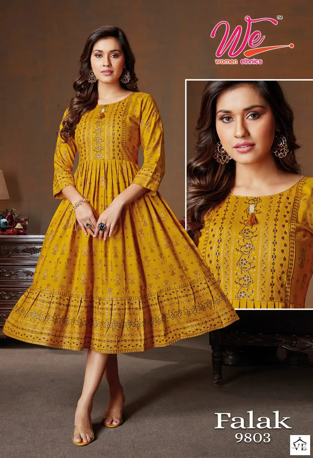 We Falak Heavy Rayon Wholesale Kurti Catalog — Wholesale Kurtis, MPA wholesale from Surat — view 7