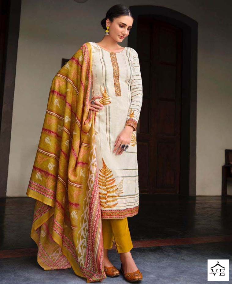 Mumtaz Arts Falak Lawn Cotton Wholesale Salwar Suit Catalog — Wholesale Salwar Suits, MPA wholesale from Surat — view 1