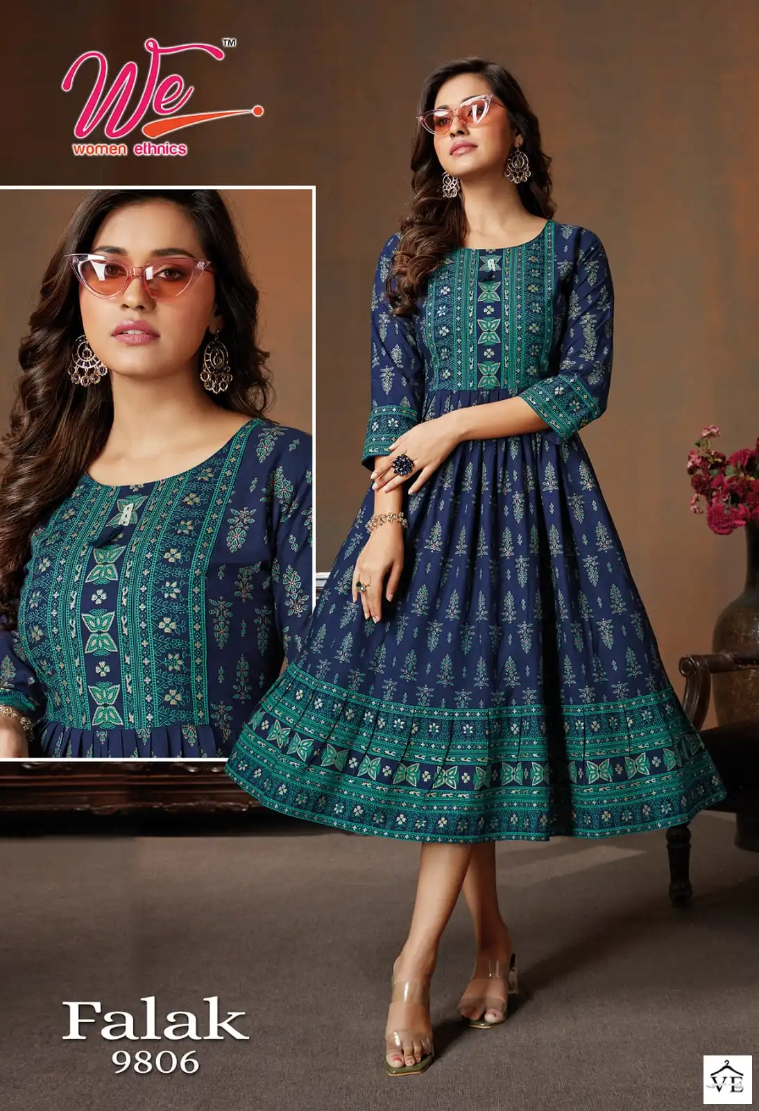 We Falak Heavy Rayon Wholesale Kurti Catalog — Wholesale Kurtis, MPA wholesale from Surat — view 8