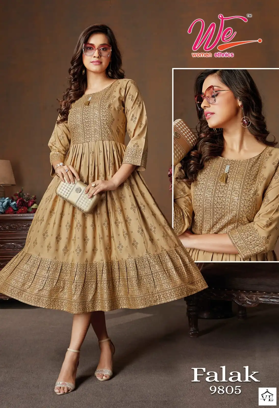 We Falak Heavy Rayon Wholesale Kurti Catalog — Wholesale Kurtis, MPA wholesale from Surat — view 2