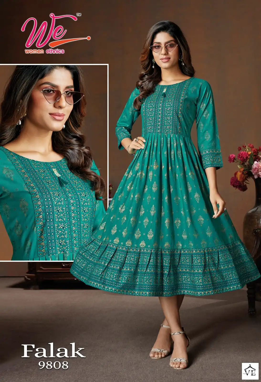 We Falak Heavy Rayon Wholesale Kurti Catalog — Wholesale Kurtis, MPA wholesale from Surat — view 3