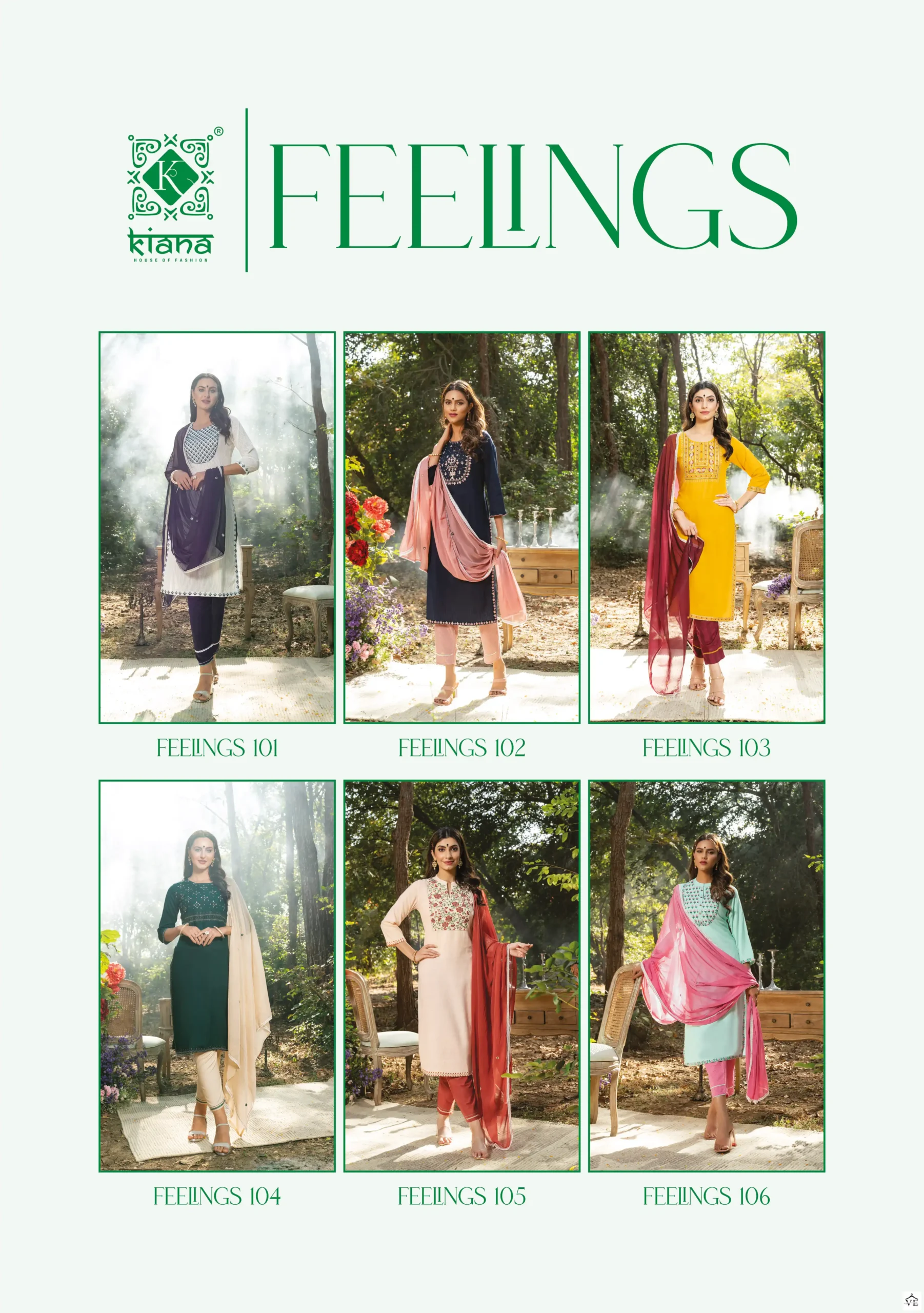 Kiana Feelings Bombay Embroidery Work Wholesale Readymade Suits Catalog — Wholesale Salwar Suits, MPA wholesale from Surat — view 7