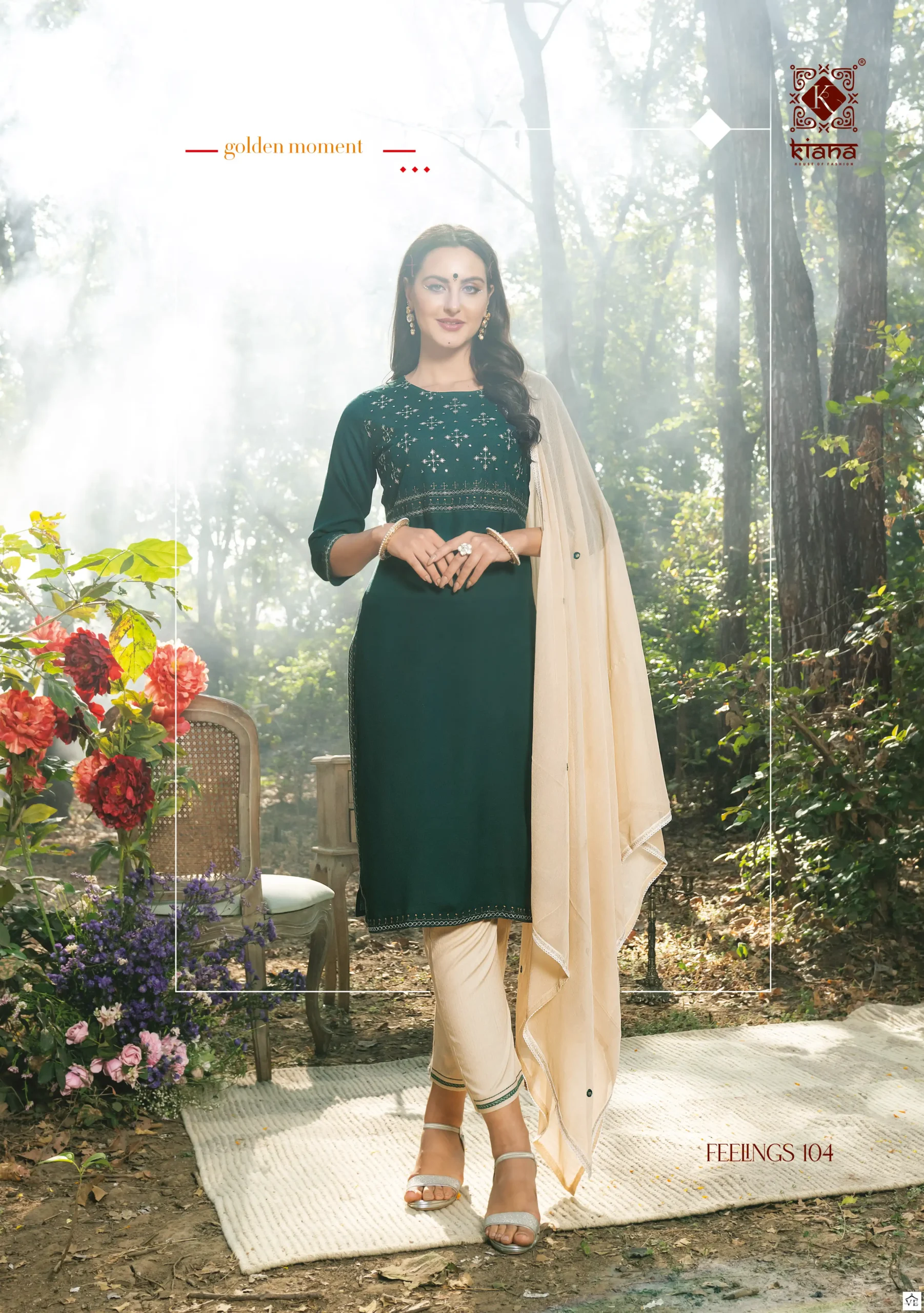 Kiana Feelings Bombay Embroidery Work Wholesale Readymade Suits Catalog — Wholesale Salwar Suits, MPA wholesale from Surat - Gallery Image 5