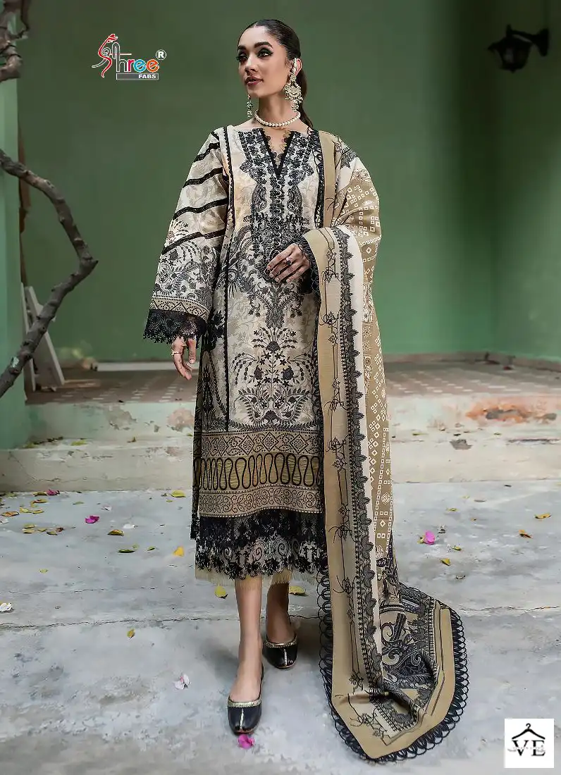Shree Fabs Firdous Exclusive Collection Vol-26 Pure Cotton Wholesale Pakistani Salwar Suit Catalog — Wholesale Salwar Suits, MPA wholesale from Surat — view 1