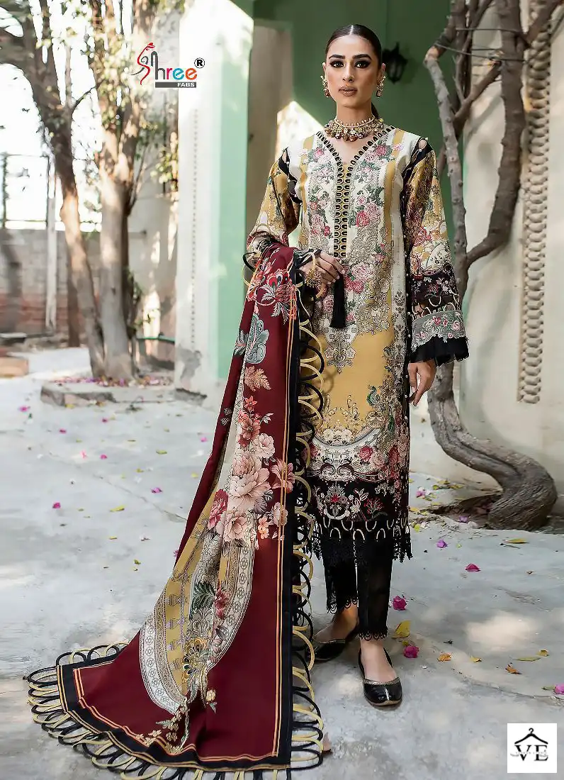 Shree Fabs Firdous Exclusive Collection Vol-26 Pure Cotton Wholesale Pakistani Salwar Suit Catalog — Wholesale Salwar Suits, MPA wholesale from Surat - Gallery Image 3