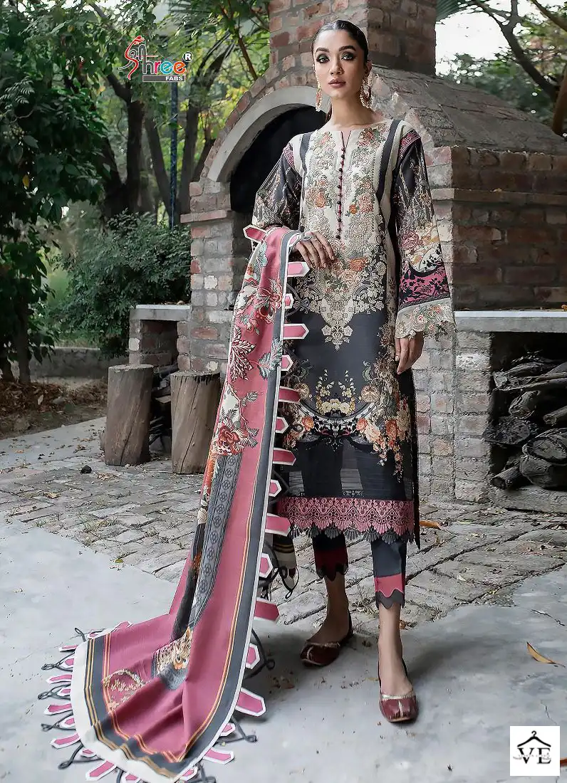Shree Fabs Firdous Exclusive Collection Vol-26 Pure Cotton Wholesale Pakistani Salwar Suit Catalog — Wholesale Salwar Suits, MPA wholesale from Surat - Gallery Image 4
