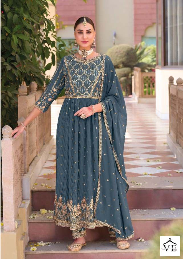 Your Choice Fiza Georgette Wholesale Designer Salwar Suit Catalog — Wholesale Salwar Suits, MPA wholesale from Surat — view 2