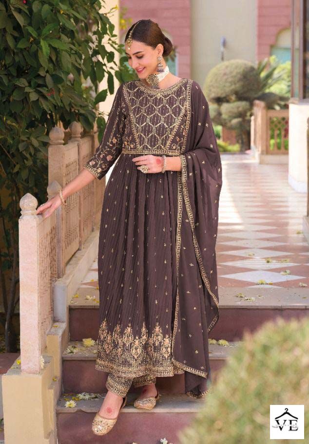 Your Choice Fiza Georgette Wholesale Designer Salwar Suit Catalog — Wholesale Salwar Suits, MPA wholesale from Surat — view 4