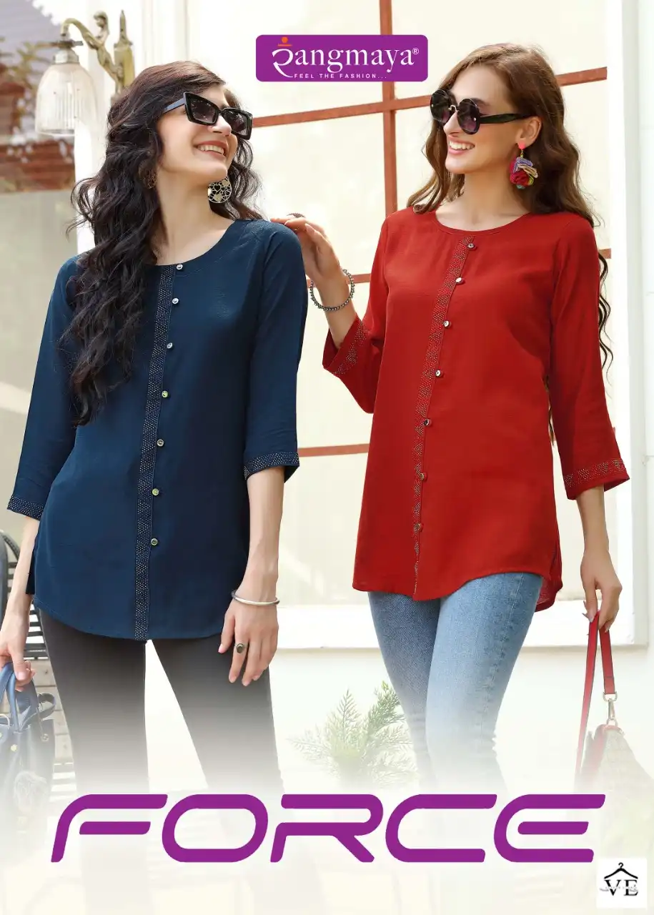 Vardan Ethnic Force Fancy Wholesale Short Tops Catalog — Wholesale Kurtis, MPA wholesale from Surat — view 9
