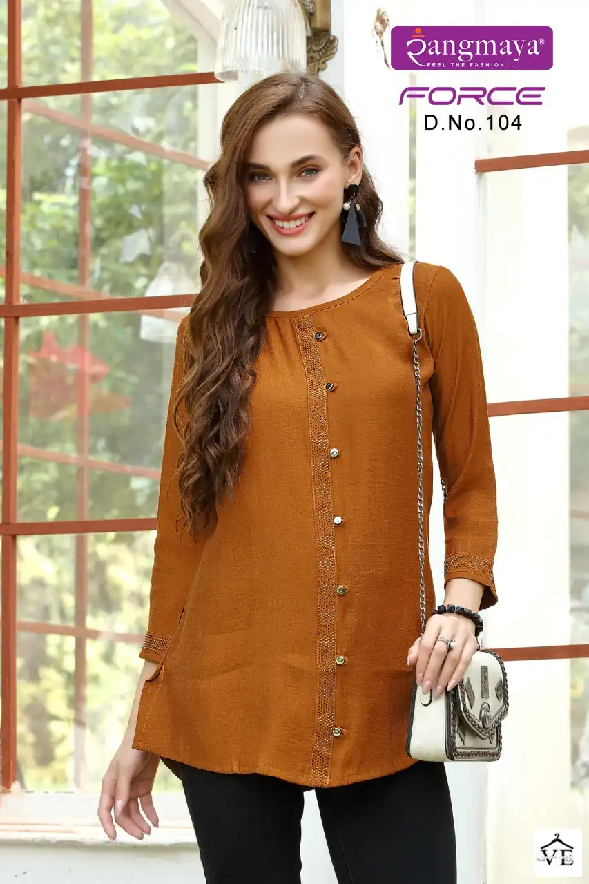 Vardan Ethnic Force Fancy Wholesale Short Tops Catalog — Wholesale Kurtis, MPA wholesale from Surat — view 7