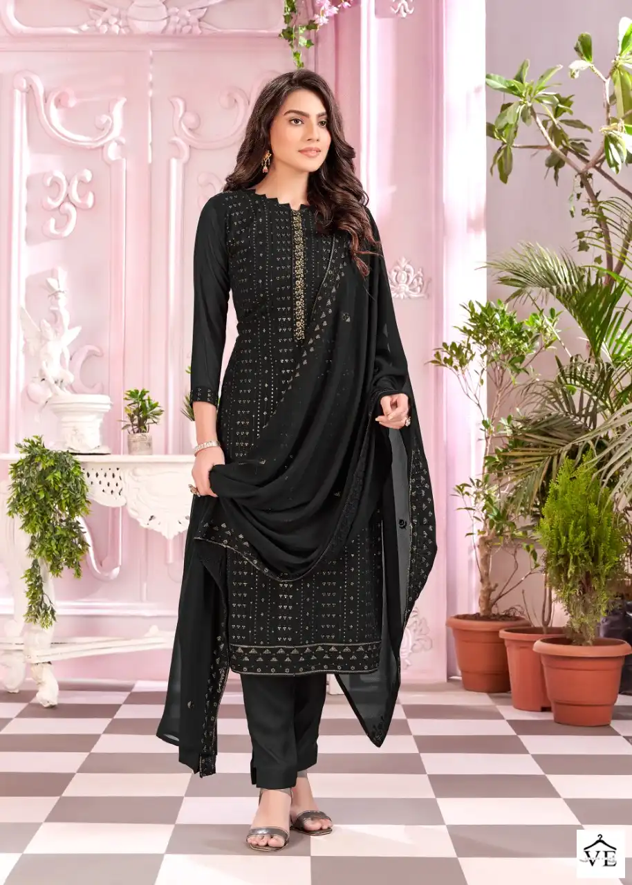 Bela Fanaa Faux Georgette Wholesale Wedding Salwar Suit Catalog — Wholesale Salwar Suits, MPA wholesale from Surat — view 6