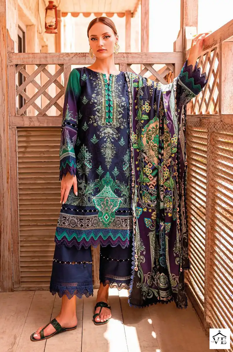 Deepsy Suits Firouds Urbane-23 Pure Cotton Wholesale Pakistani Salwar Suit Catalog — Wholesale Salwar Suits, MPA wholesale from Surat - Gallery Image 4