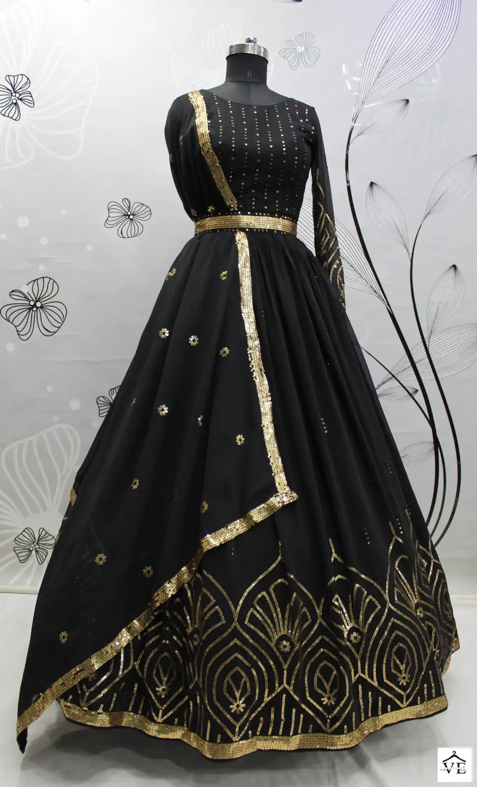 Shubhkala Girlish Vol 3 Georgette Wholesale Lehenga Catalog — Wholesale Lehenga, MPA wholesale from Surat - Gallery Image 13