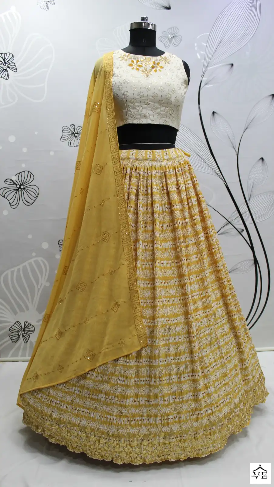 Shubhkala Girly Vol 26 Art Silk Wholesale Lehenga Catalog — Wholesale Lehenga, MPA wholesale from Surat - Gallery Image 10