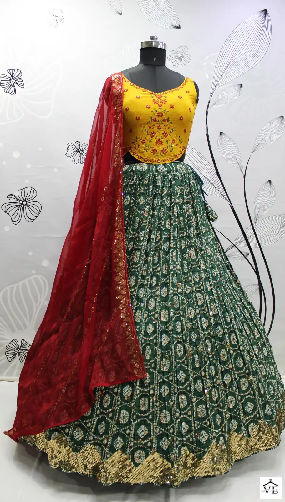 Shubhkala Girly Vol 26 Art Silk Wholesale Lehenga Catalog — Wholesale Lehenga, MPA wholesale from Surat - Gallery Image 12