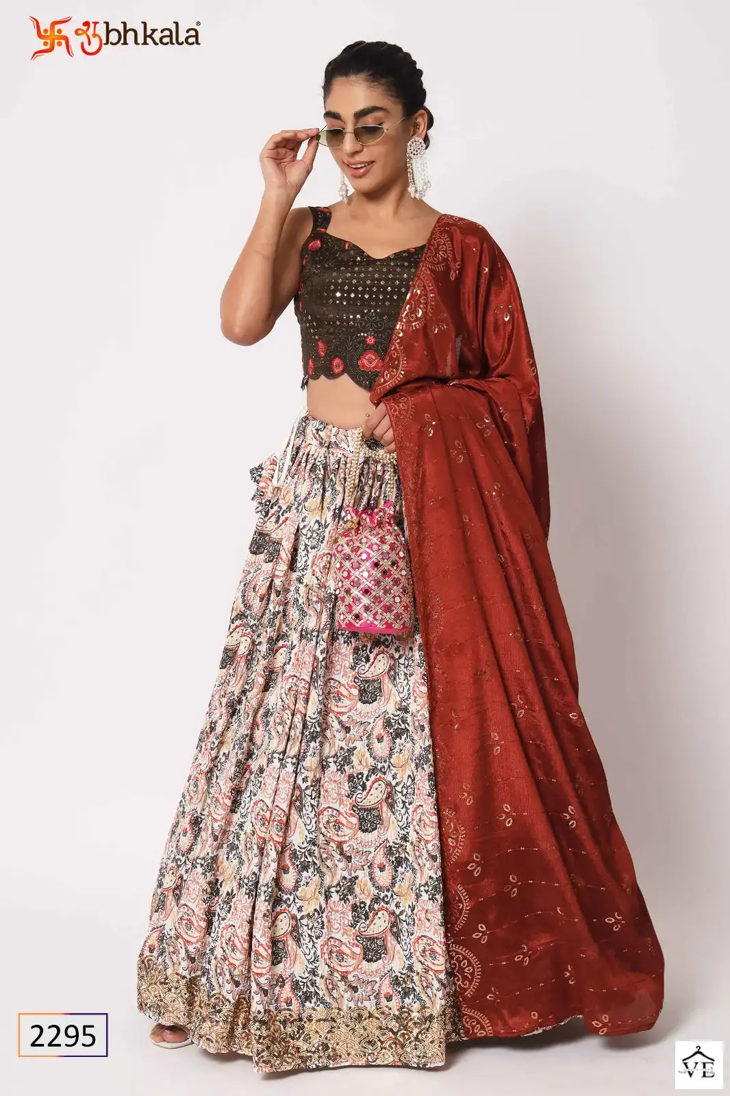 Shubhkala Girly Vol 26 Art Silk Wholesale Lehenga Catalog — Wholesale Lehenga, MPA wholesale from Surat - Gallery Image 4