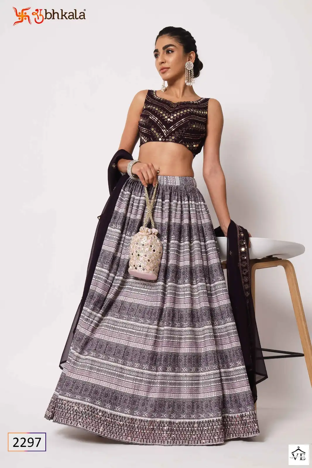 Shubhkala Girly Vol 26 Art Silk Wholesale Lehenga Catalog — Wholesale Lehenga, MPA wholesale from Surat - Gallery Image 7