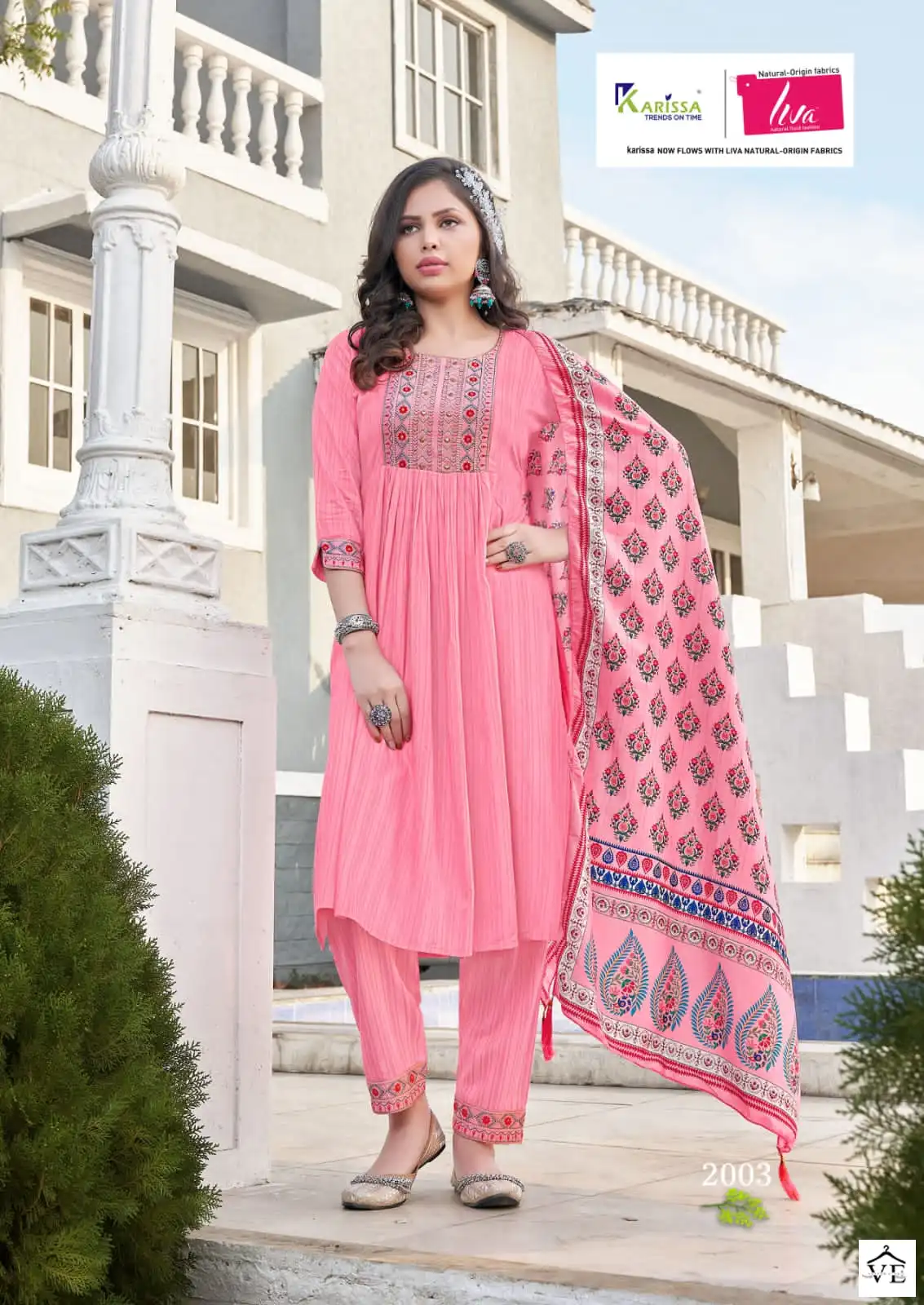 Karissa Gulmohar Vol-1 Premium Liva Rayon Wholesale Readymade Suits Catalog — Wholesale Salwar Suits, MPA wholesale from Surat - Gallery Image 5