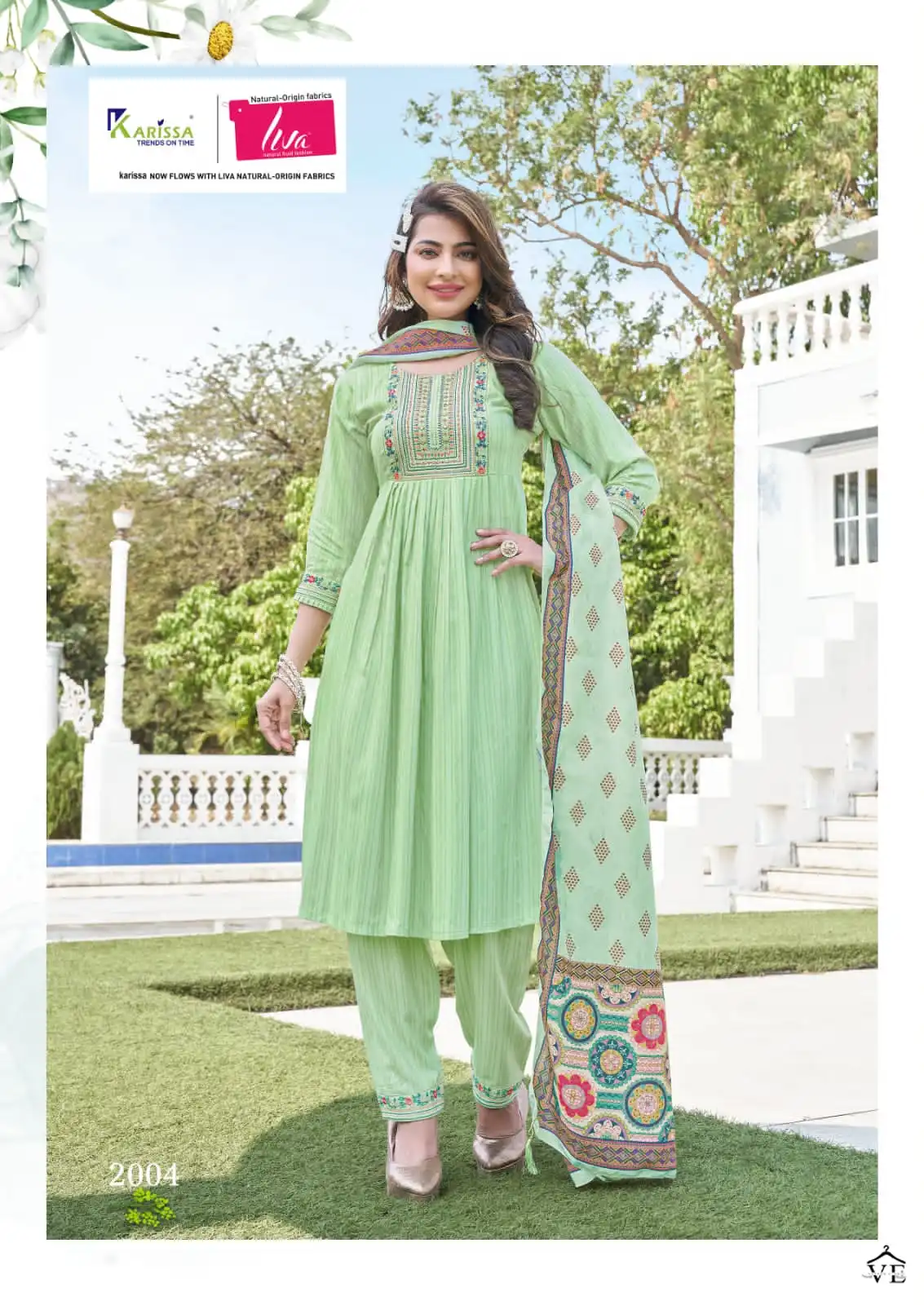Karissa Gulmohar Vol-1 Premium Liva Rayon Wholesale Readymade Suits Catalog — Wholesale Salwar Suits, MPA wholesale from Surat - Gallery Image 4
